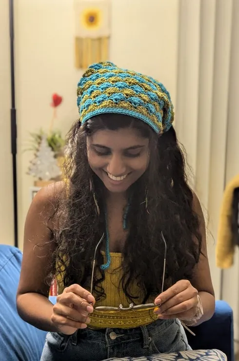 Shell head scarf